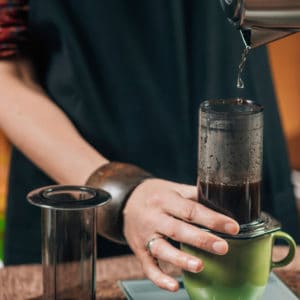 Barista Brewing Air Press Coffee